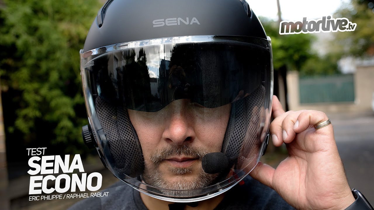 SENA ECONO | CASQUE JET INTERCOM | TEST MOTORLIVE