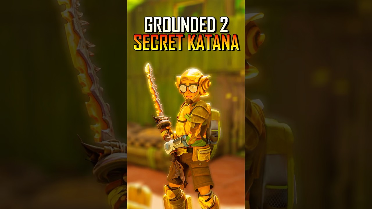 How To Get The BEST Secret Katana In Grounded 2