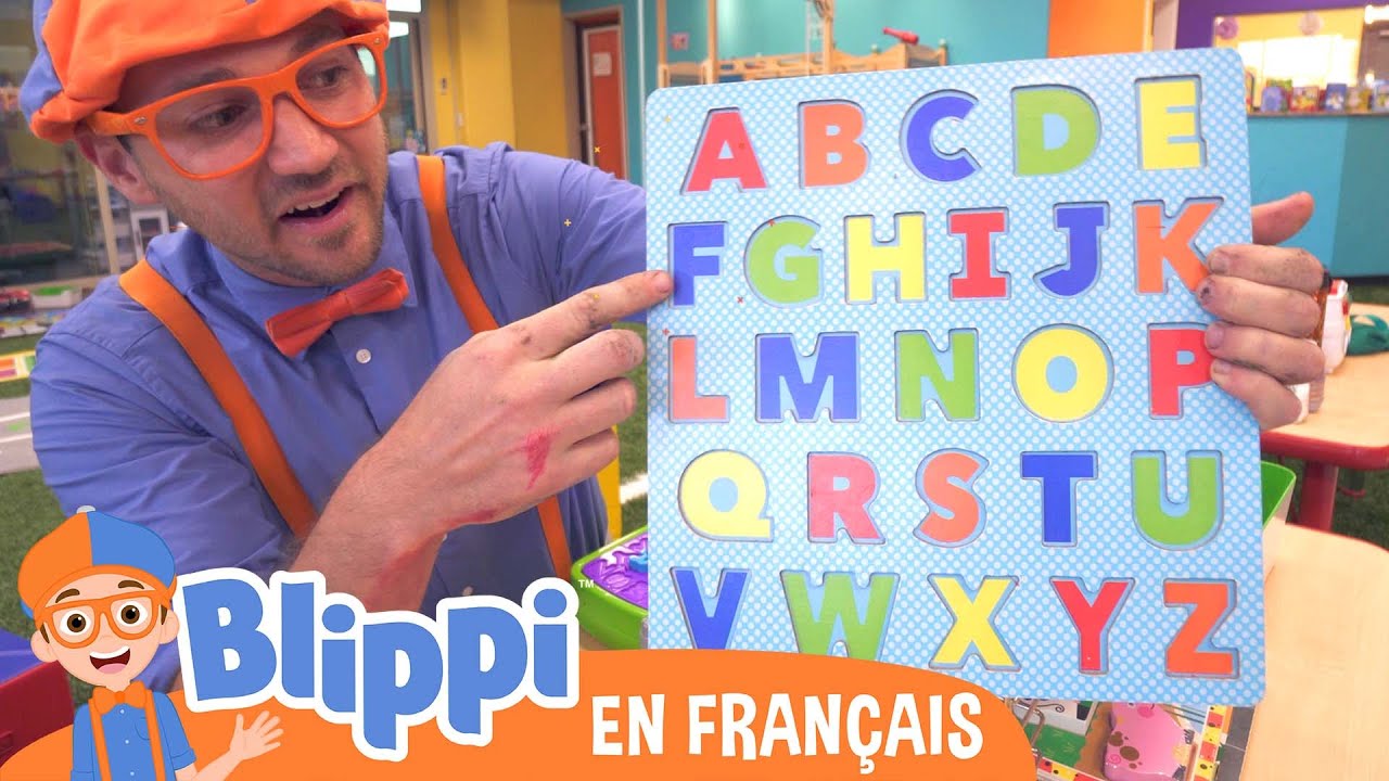 Blippi au Parc de jeux couvert Whiz Kids | Blippi en fran&ccedil;ais | Vid&eacute;os &eacute;ducatives pour les enfants