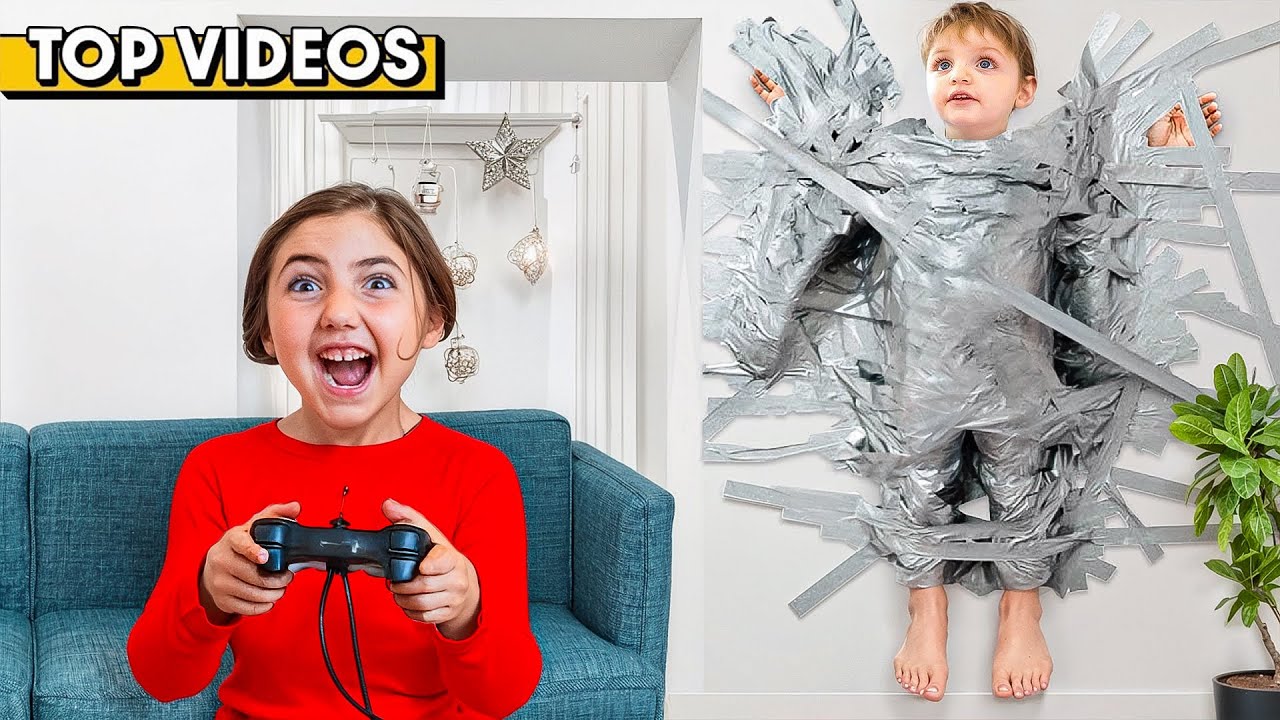 TIMES OUR KIDS MADE THE BEST (and WORST) BABYSITTERS!! | The Anazala Family