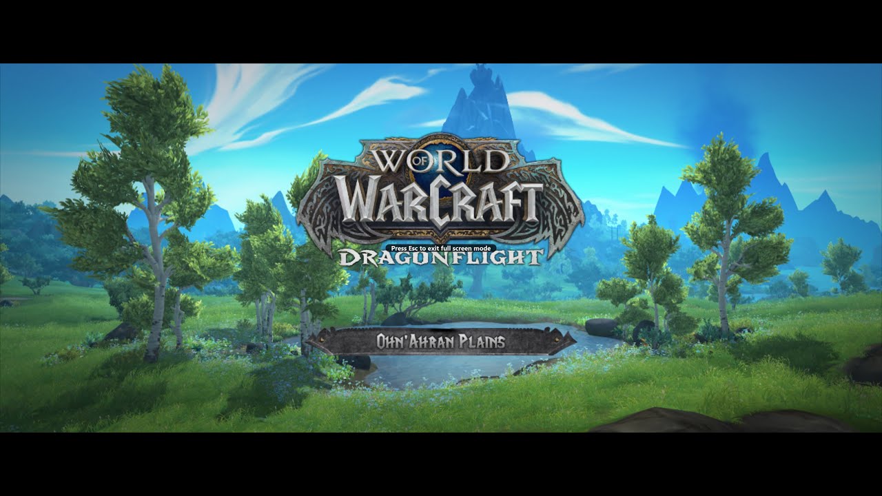 World of Warcraft: Dragonflight - Ohn'Ahran Plains [Non OST] Music Video