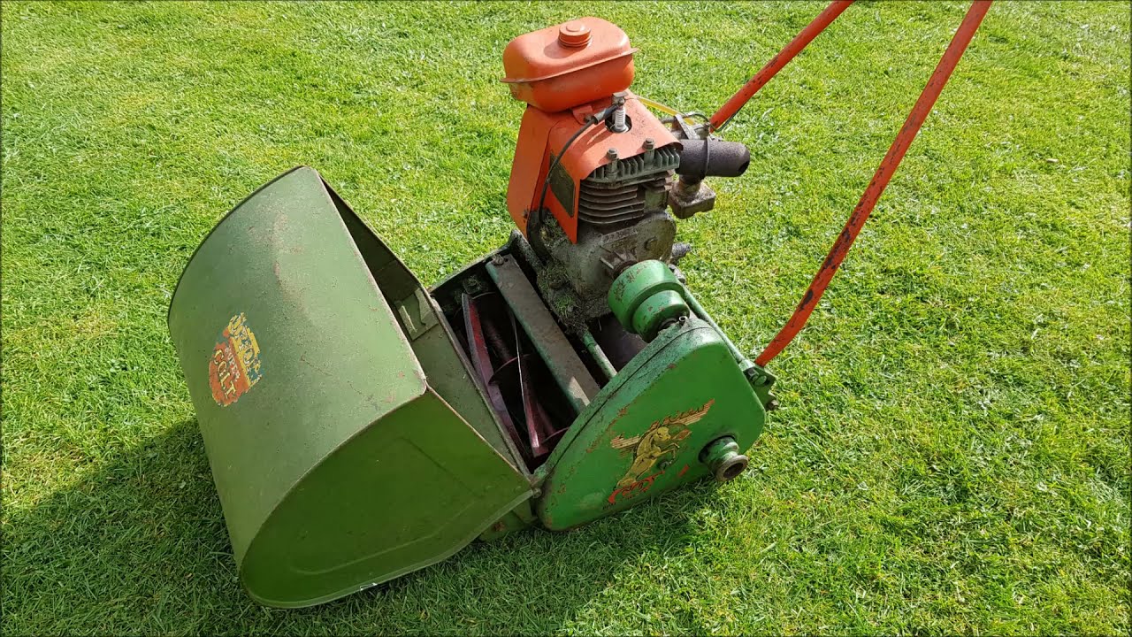 1950s Suffolk colt lawnmower