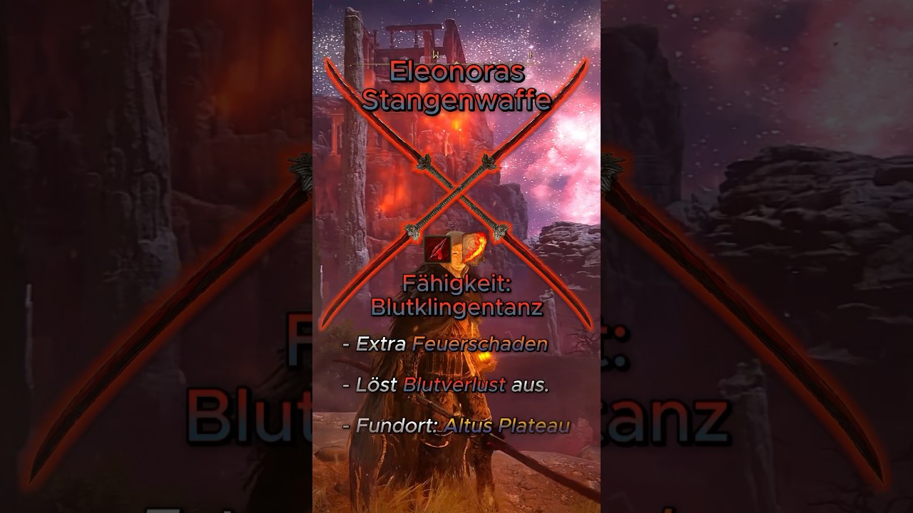 Eleonoras Stangenwaffe Fundort in Elden Ring #eldenring #gaming #guide #eldenringgameplay