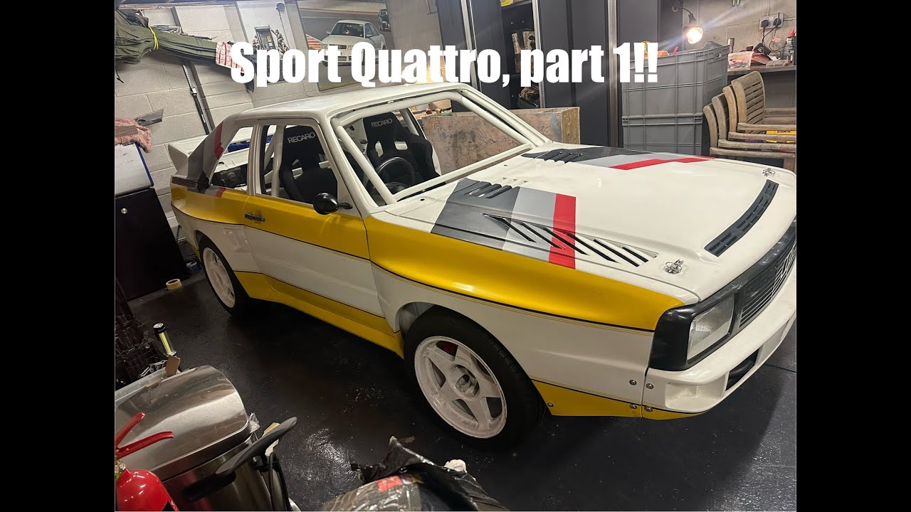 Audi Sport quattro group b build.
