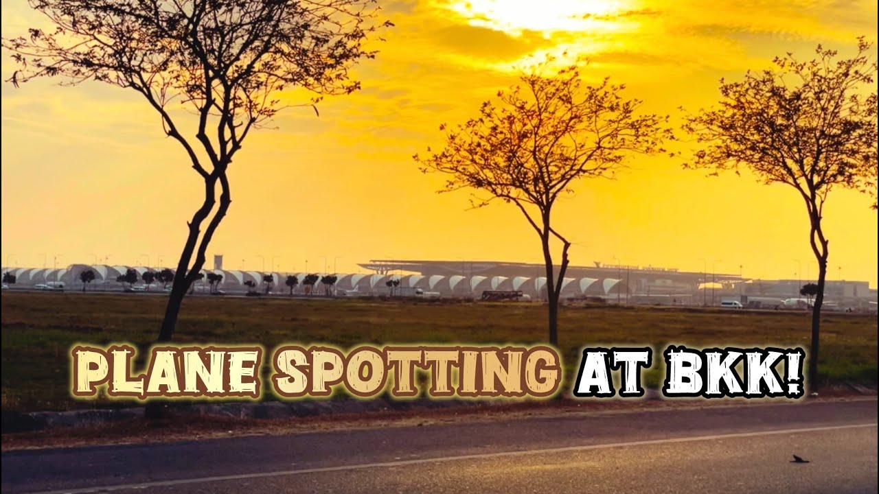 Golden Hour Plane Spotting at Suvarnabhumi Airport (BKK) | Evening Arrivals