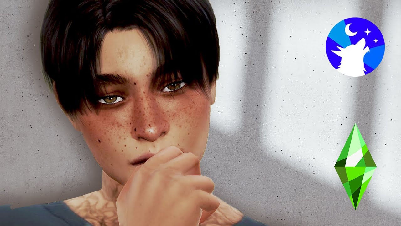 Realistic Werewolf Sim | Create a sim + CC LINKS | Sims 4 Werewolves 🌕🐺