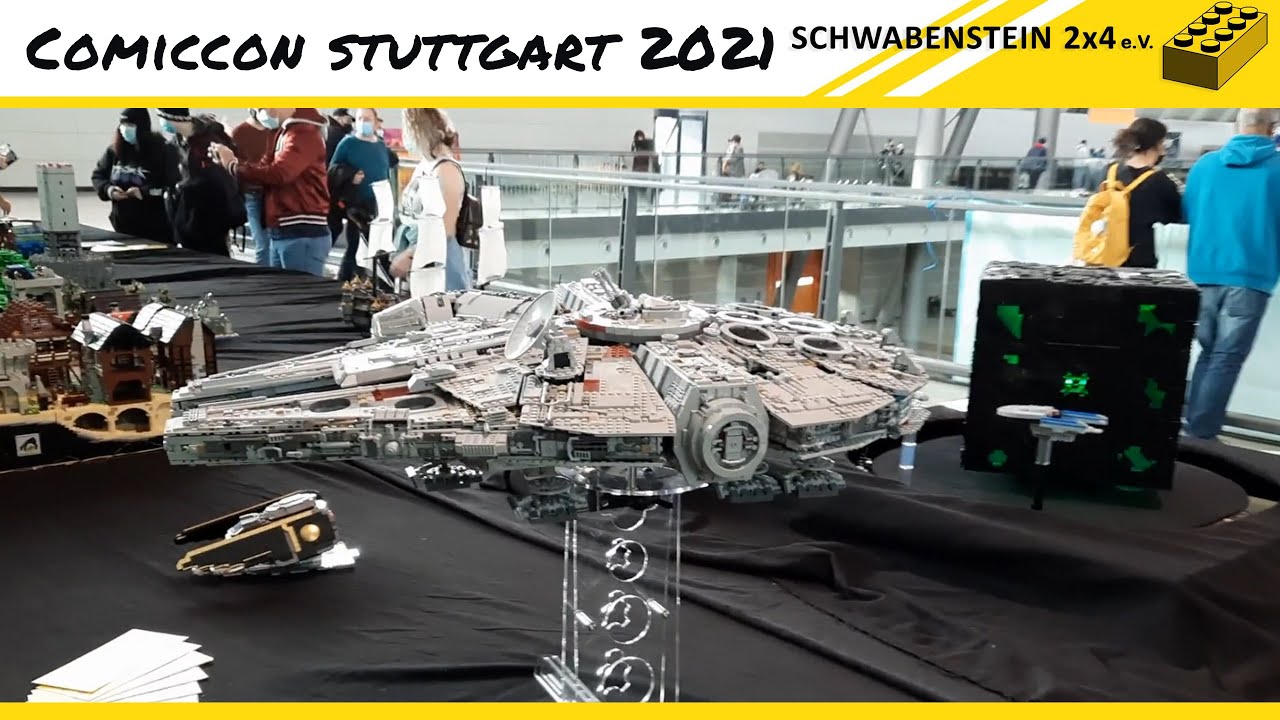 ComicCon Stuttgart 2021 -  LEGO AUSSTELLUNG | GROSSER-RUNDGANG | 🟨 Schwabenstein 2x4 e. V.