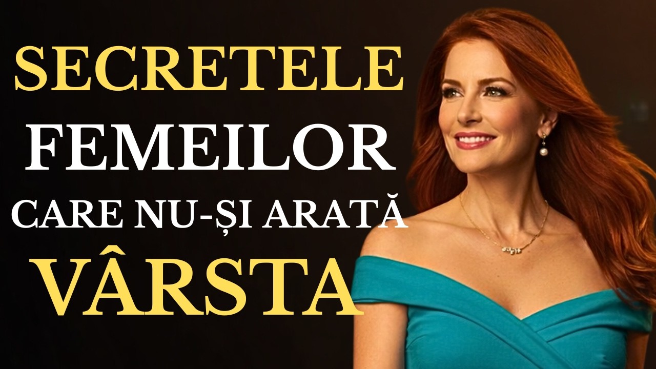 13 Obiceiuri SECRETE ale Femeilor care Nu Își Arată VÂRSTA