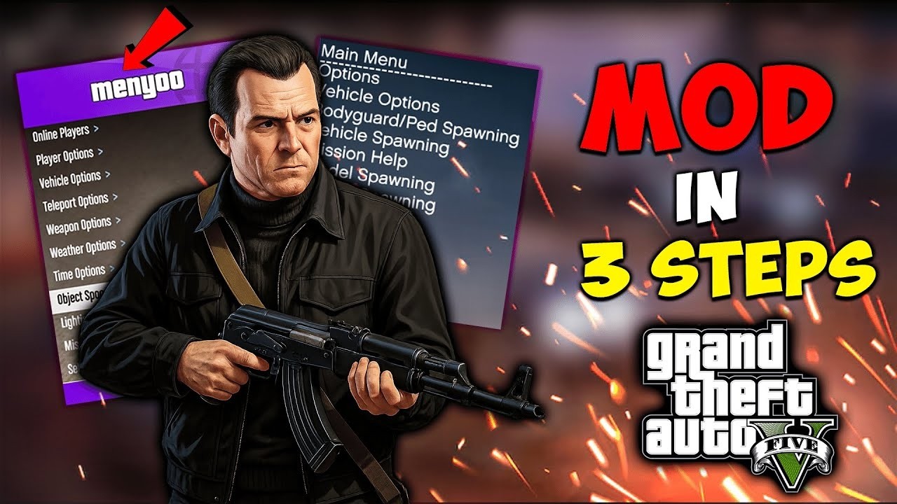 How to Mod GTA 5 Story Mode in Just 3 Steps (2026) | GTA 5 Offline Mods | RKxRohail | Hindi/ Urdu
