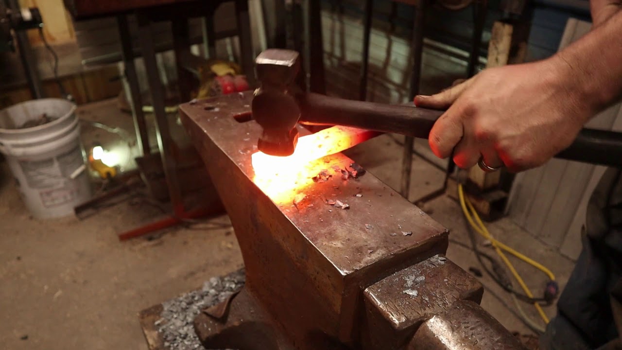 Tools To Make Tools: Forging A Small Axe Drift From A Jackhammer Bit