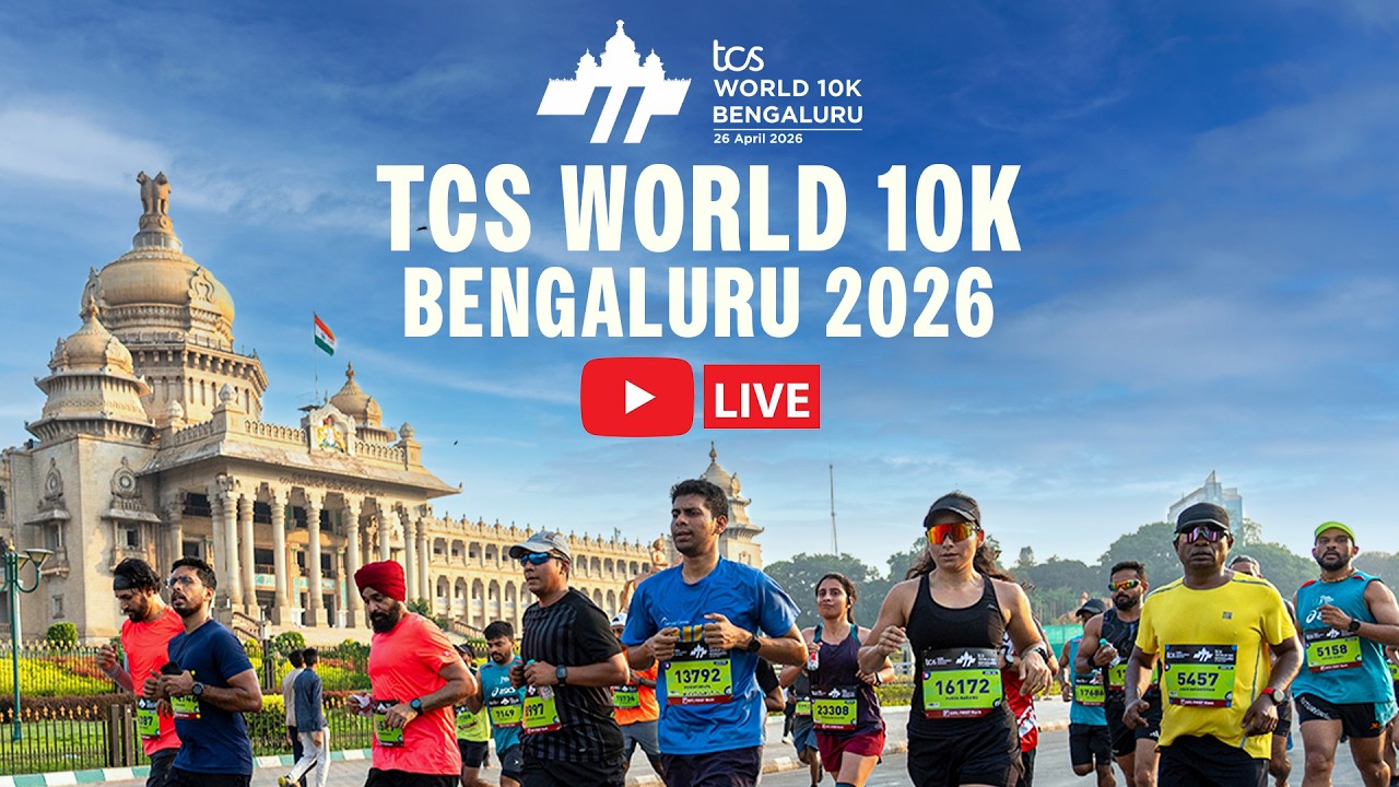 TCS World 10K Bengaluru | Race Day ( LIVE ) - 26th April 2026