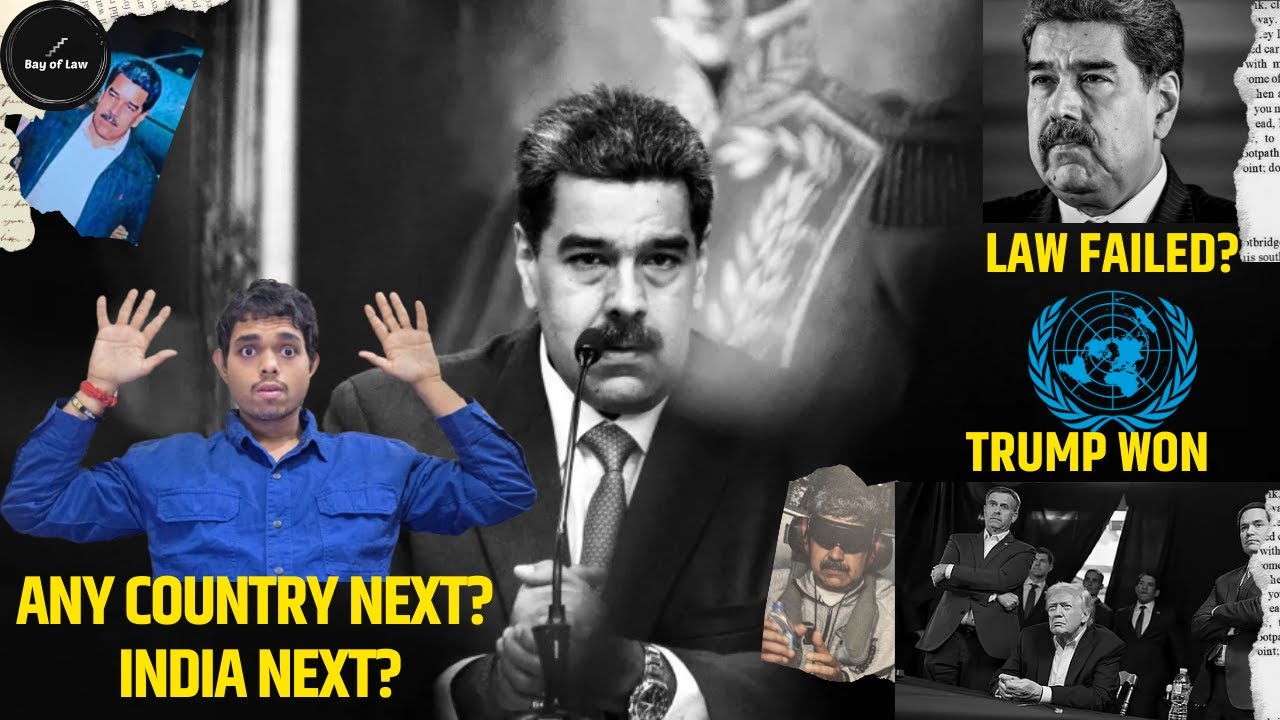 Venezuela Jaisa India Mein Na Ho Jaye…International Law FAIL? America's Power Politics