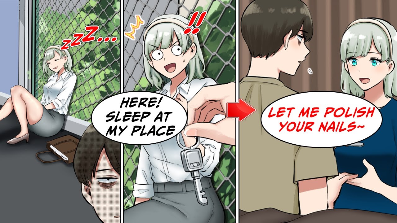 I helped a girl out who was sleeping on the street, and we ended up living together [Manga Dub]