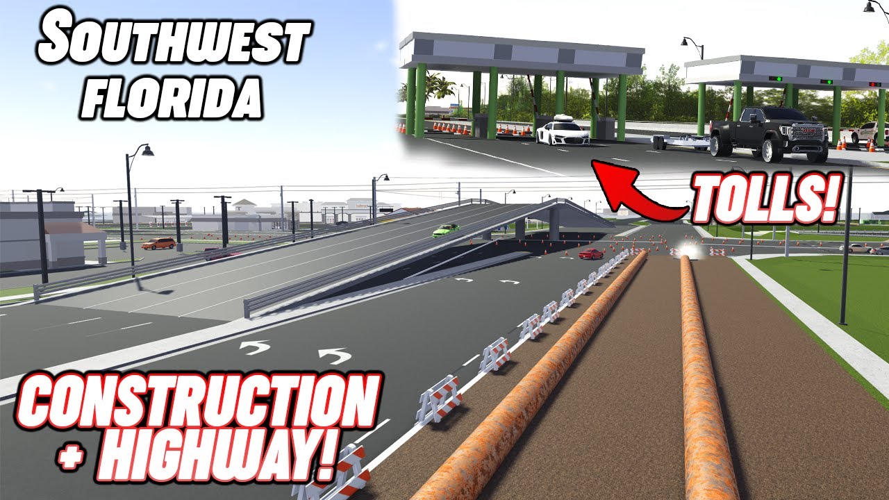 HUGE HIGHWAY + CONSTRUCTION RP!! || ROBLOX - Southwest Florida