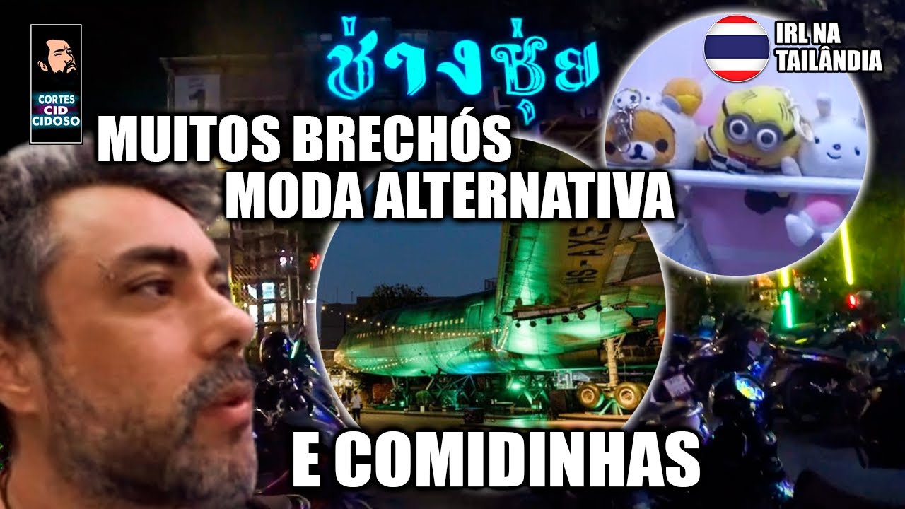 CHANG CHUI, O MERCADO DO AVIÃO DE BANGKOK | IRL NA TAILÂNDIA