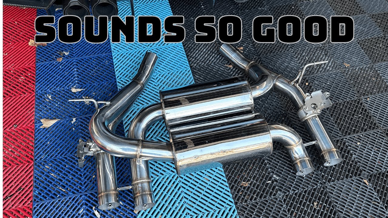 FINALLY MAKING MY S55 SOUND GOOD - EOS Muffler Install