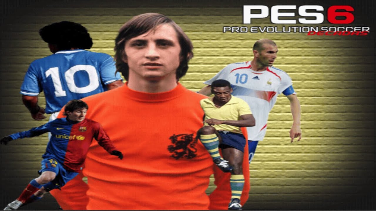 PES 6 DECADAS V3 PS2 (Pcsx2) - Iso Download