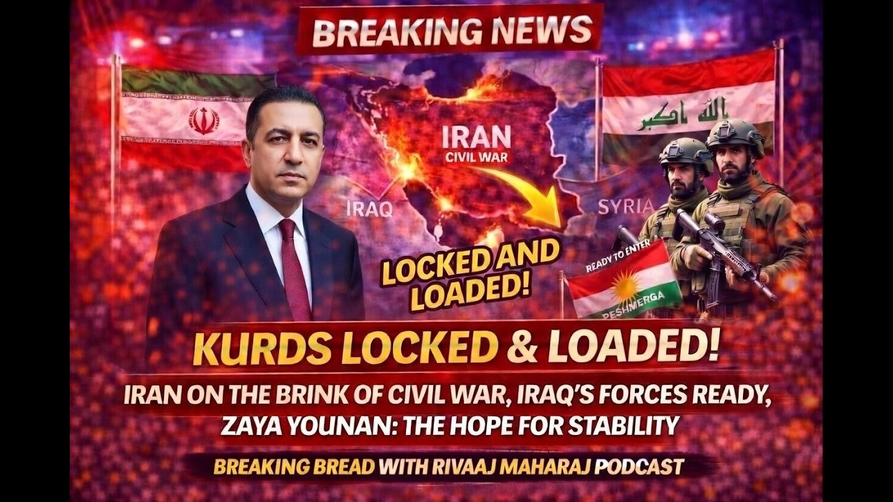 KURDS LOCKED & LOADED! Iran Civil War Explodes – Zaya Younan The Only Hope?
