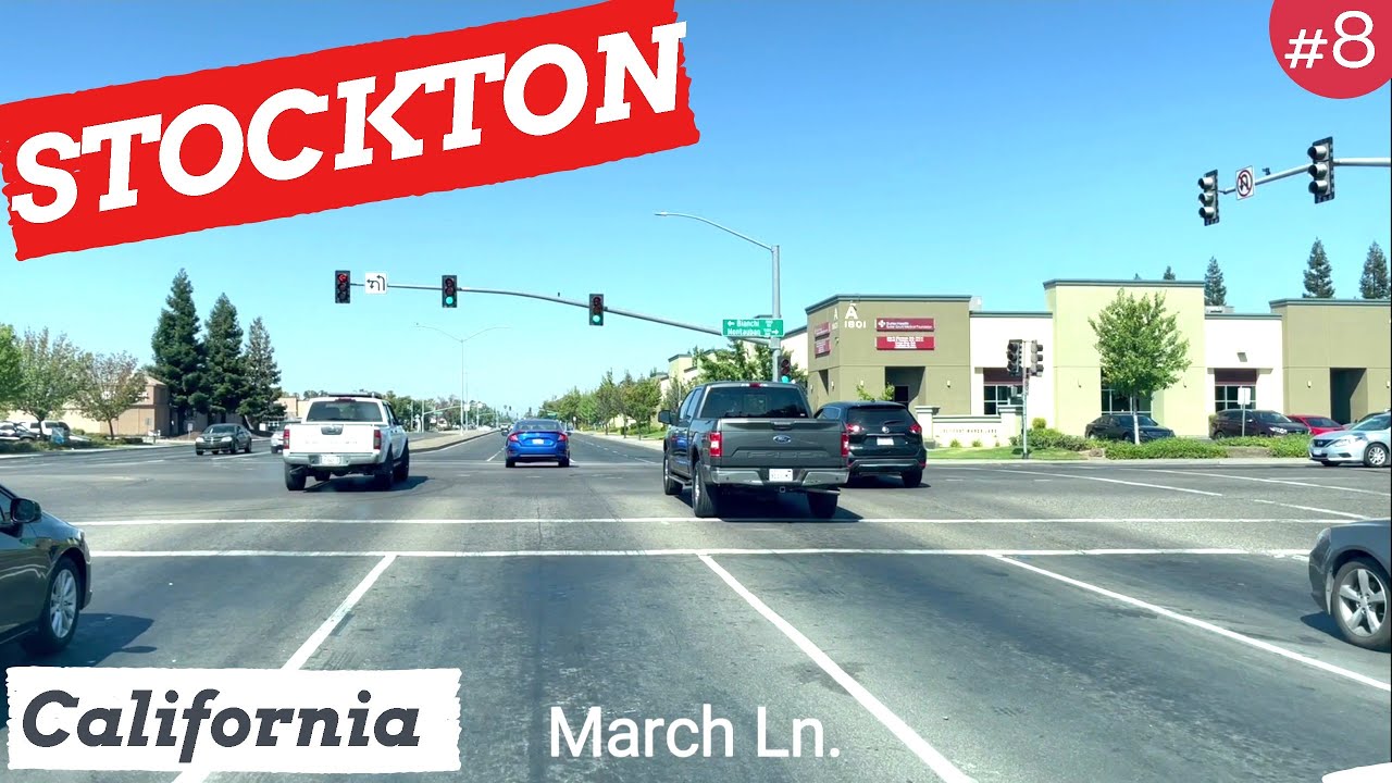 Stockton, California - Dash Cam - USA
