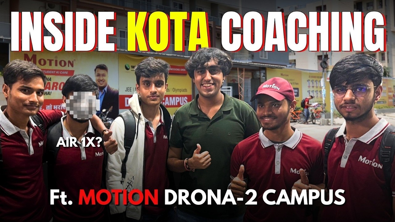 How does a Kota Coaching look like? | JEE 2026 | JEE 2027 | IIT Bombay