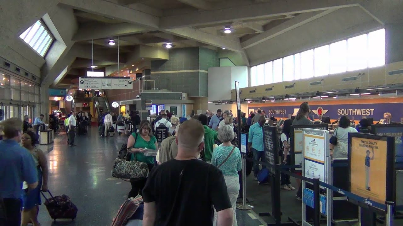 A Tour of Kansas City International Airport (MCI), Terminals A, B, and C (2013 footage)