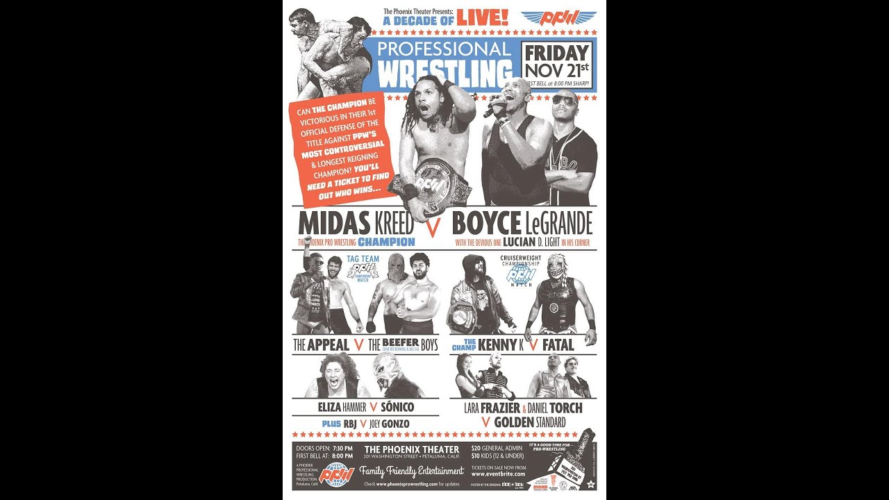 Элиза Хаммер против FATAL | 21 ноября 2025 г. | PPW | Phoenix Pro Wrestling