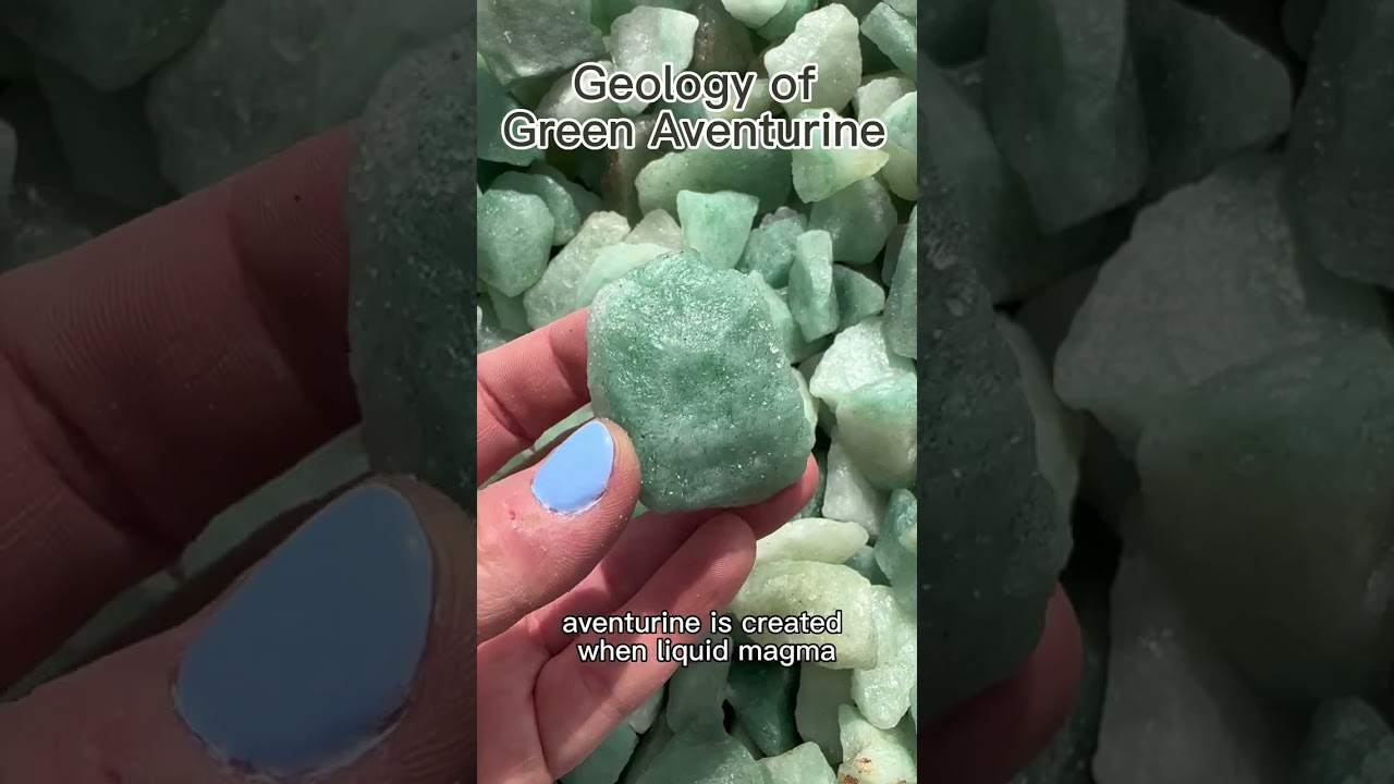Geology of Green Aventurine!!! #geology #minerals #crystals #crystalshop