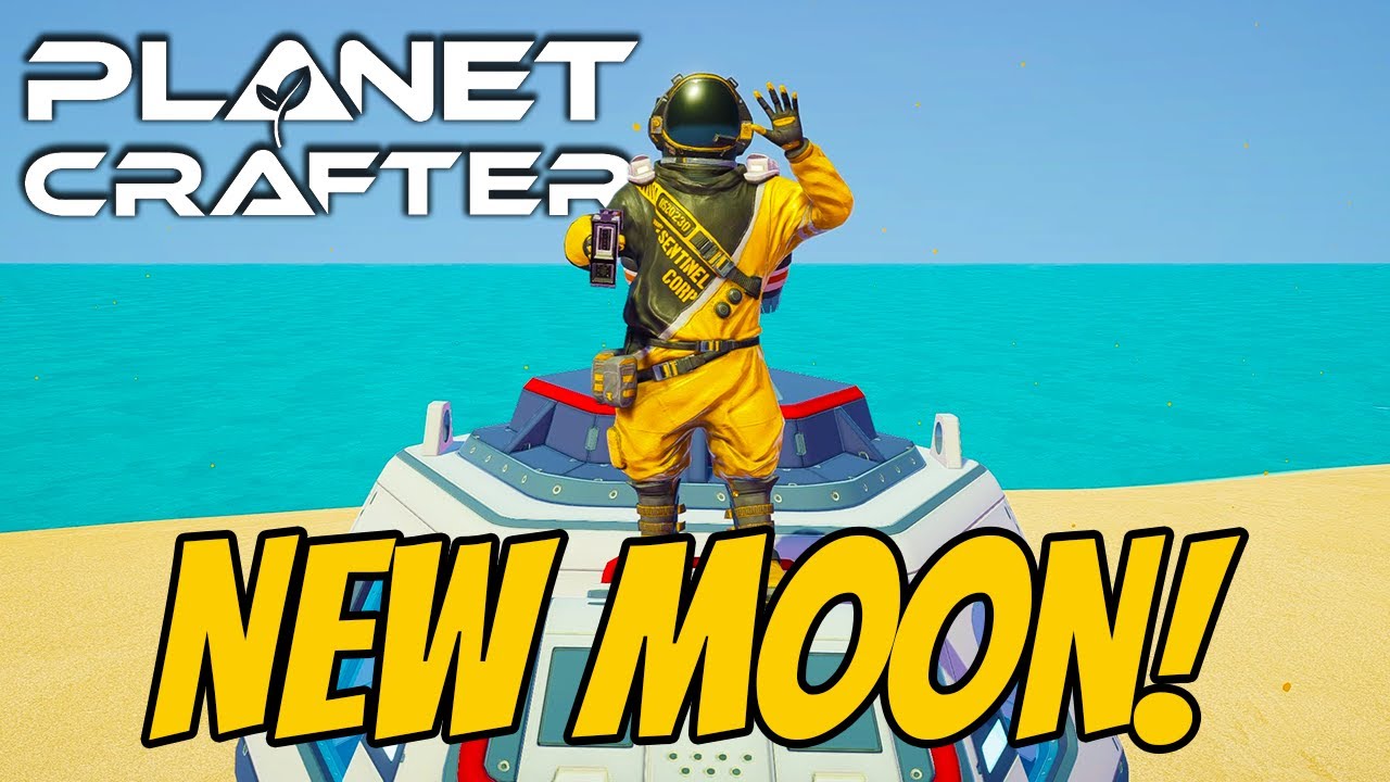 Going to the MOON! | Planet Crafter Moons Update [E01]
