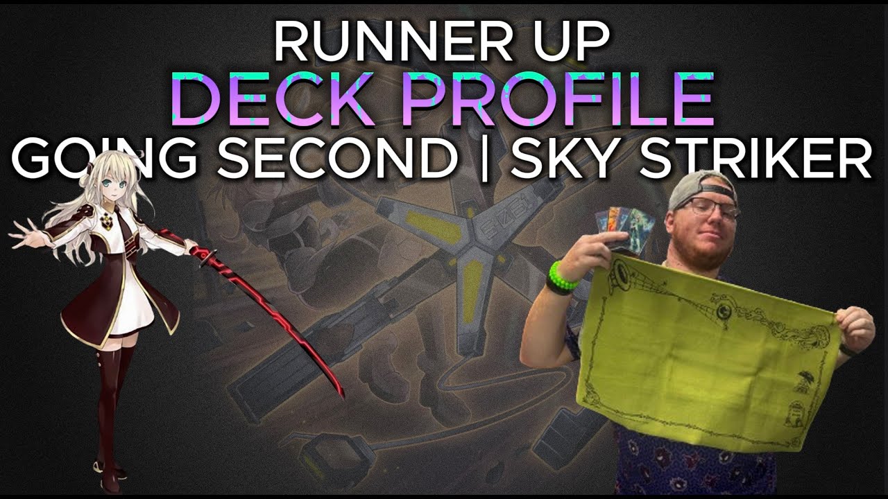 Yu-Gi-Oh! Runner Up OTS Going Second Sky Striker Deck Profile (February 2024)