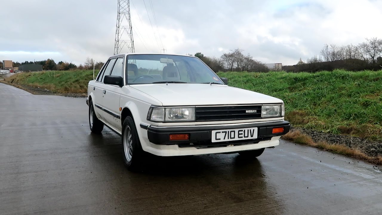 Nissan Bluebird goes for a drive