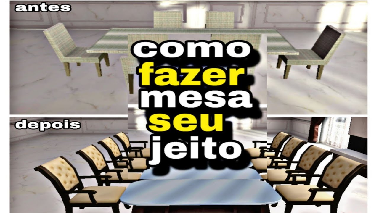 COMO FAZER MESA SEU JEITO!! avakin life 