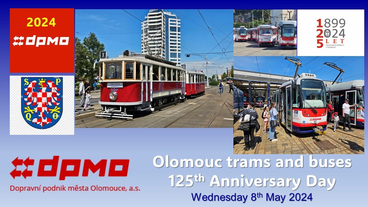 542 - Olomouc, Czechia: dpmo 125th Anniversary celebrations on Wednesday 8th May 2024