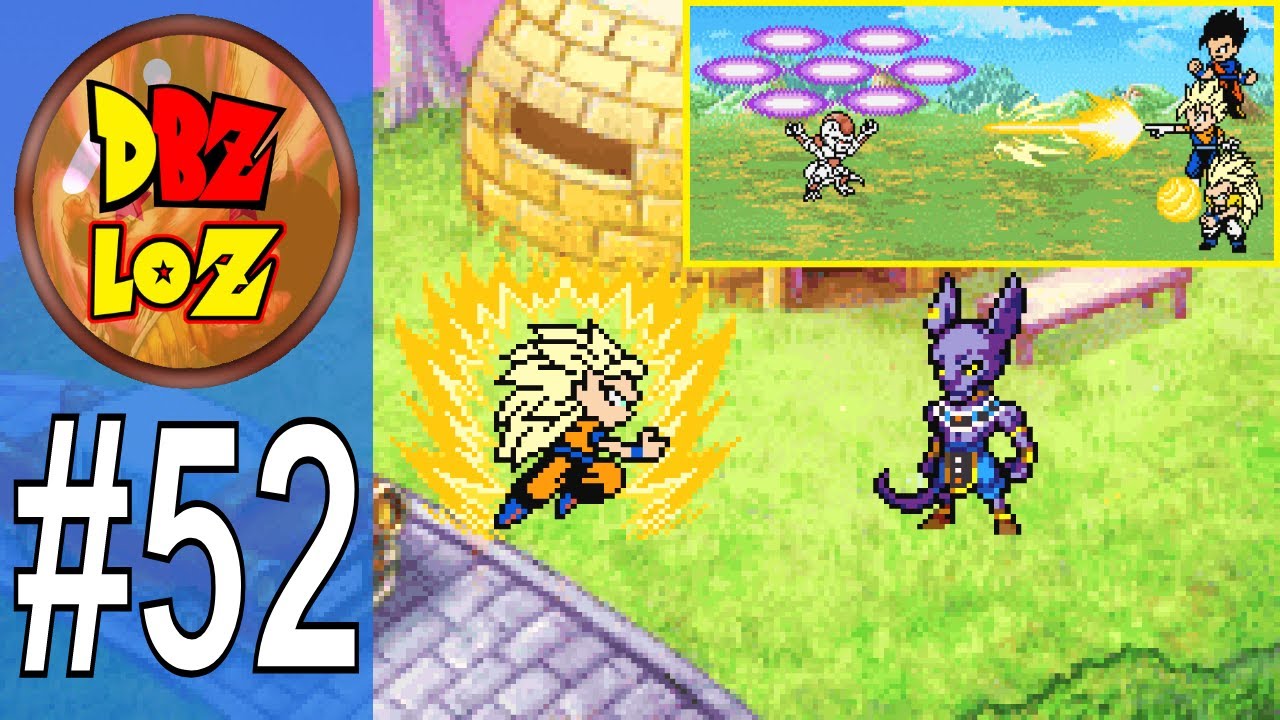 Dragon Ball Z: Legend of Z RPG Walkthrough Part 52 - Goku vs. Beerus the Destroyer! | Super Frieza