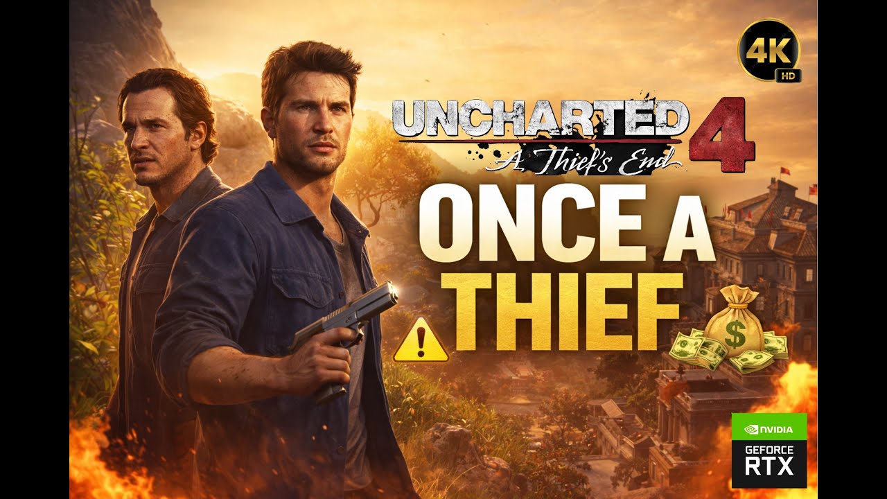 Uncharted 4 – Once a Thief Mission | PC Gameplay