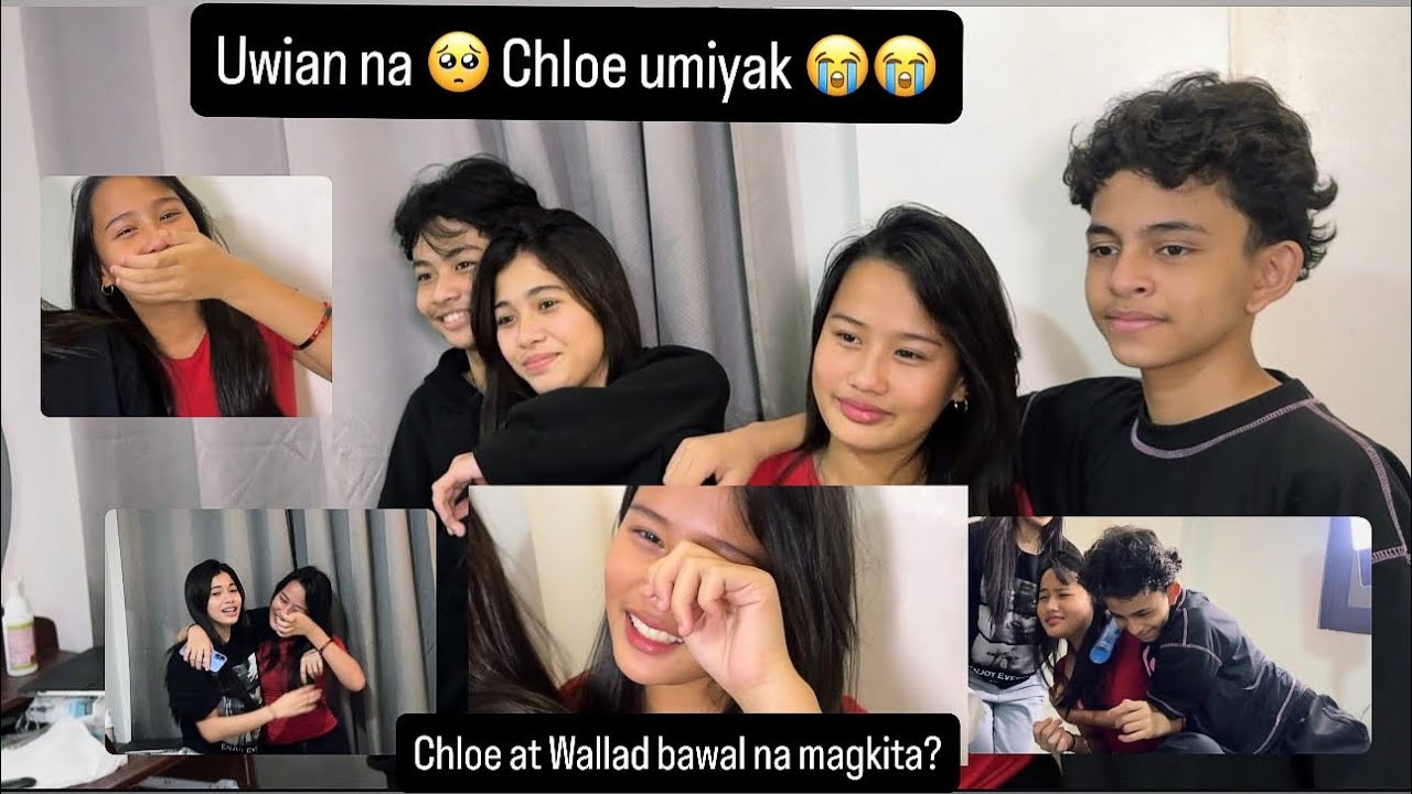 UWIAN NA!! Chloe umiyak 🥺😭 (Wallad at Chloe 5yrs pa daw pwede magkita ulit) 😢