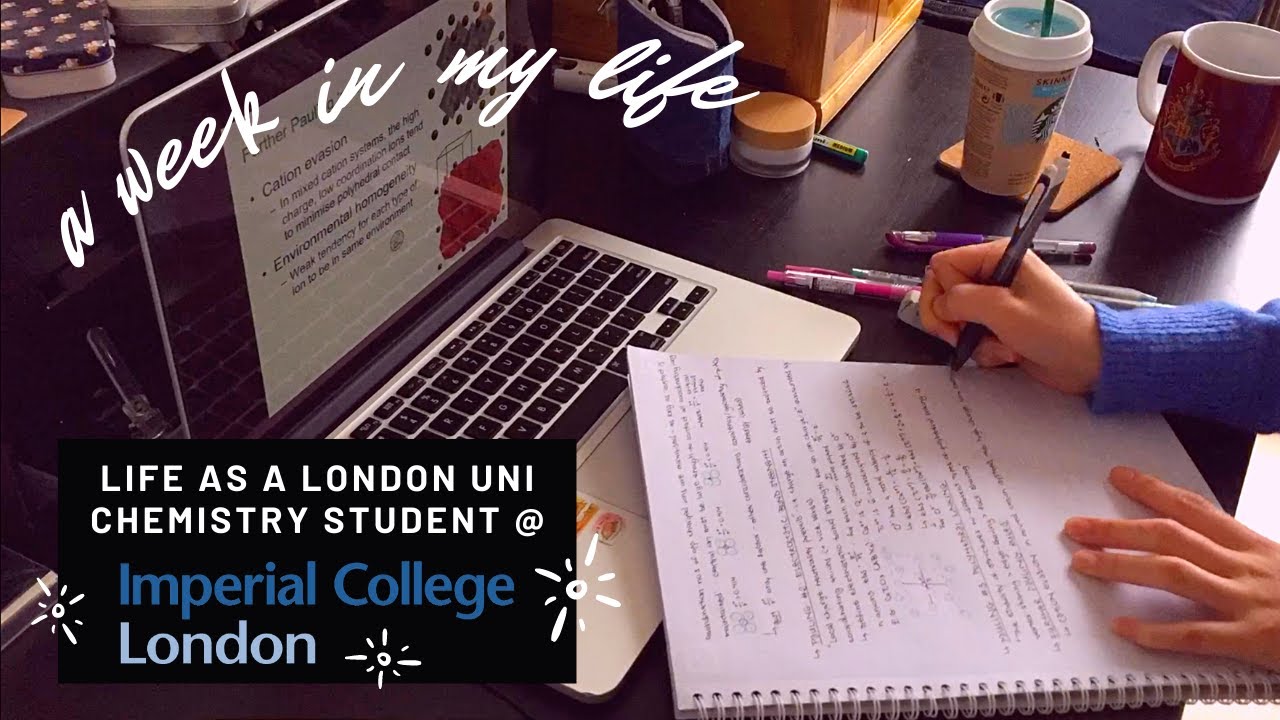 Productive WEEK IN THE LIFE  of a Chemistry Student | Imperial College London Vlog