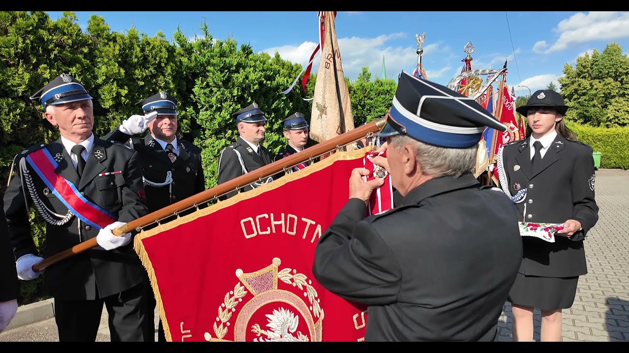 100 lecie OSP Jurk&oacute;w cz 2 Uroczystości jubileuszowe