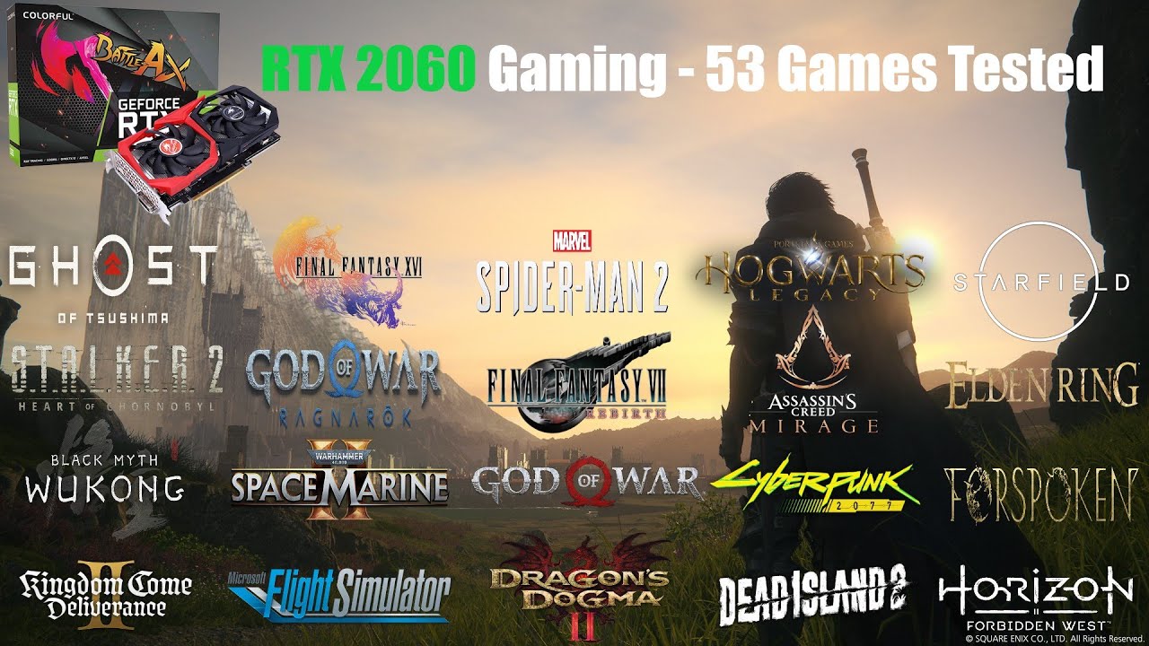 RTX 2060 Gaming in 2025 - Test in 53 Games