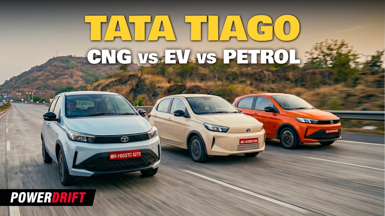 Бензин, CNG или электромобиль? Какой Tata Tiago выбрать?