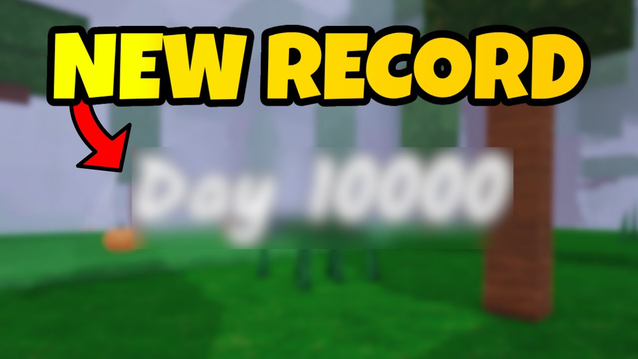 I got a NEW CRAZY Record on 99 Nights In The Forest!