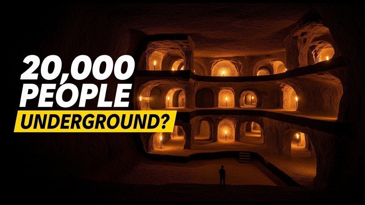 Inside Derinkuyu — Turkey’s 2,000-Year-Old Underground City