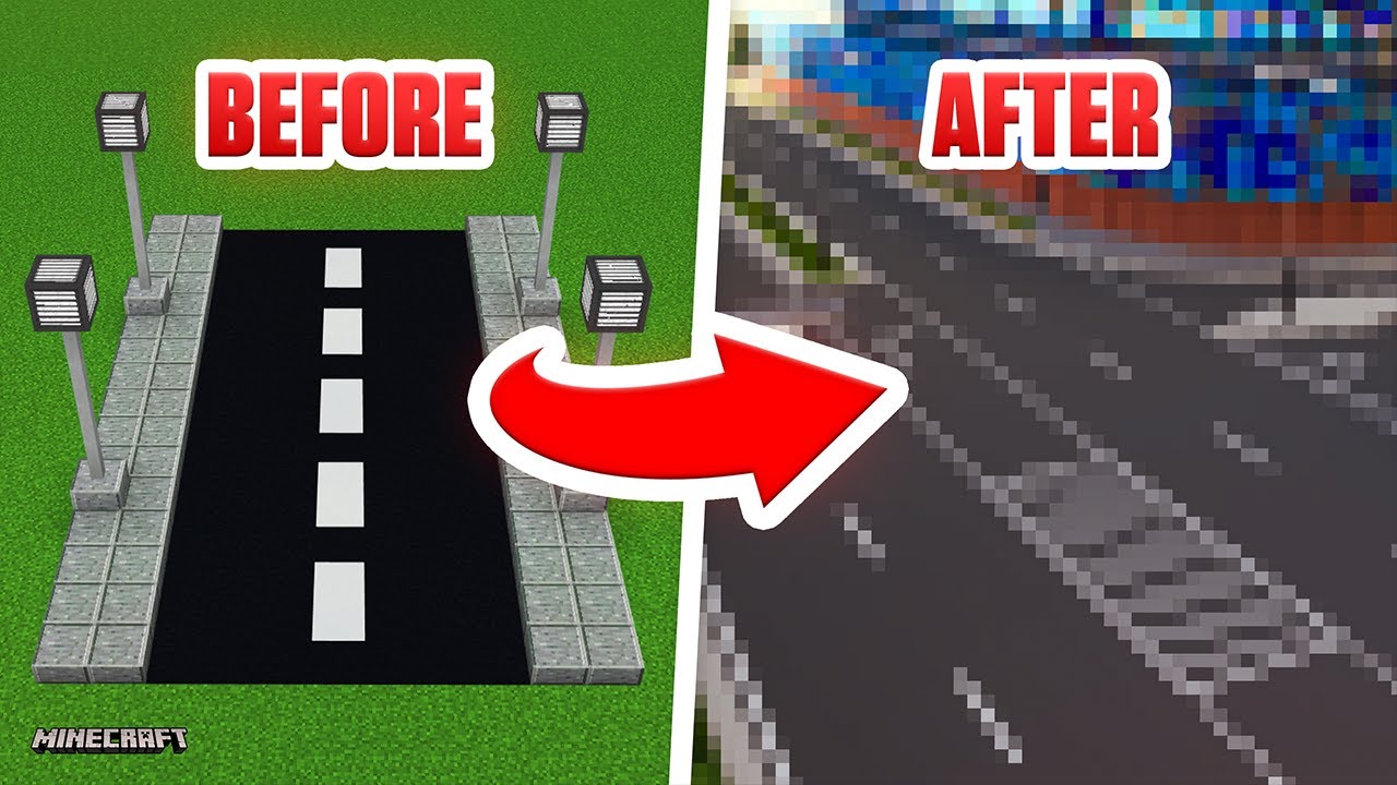 How to Build Roads in Minecraft