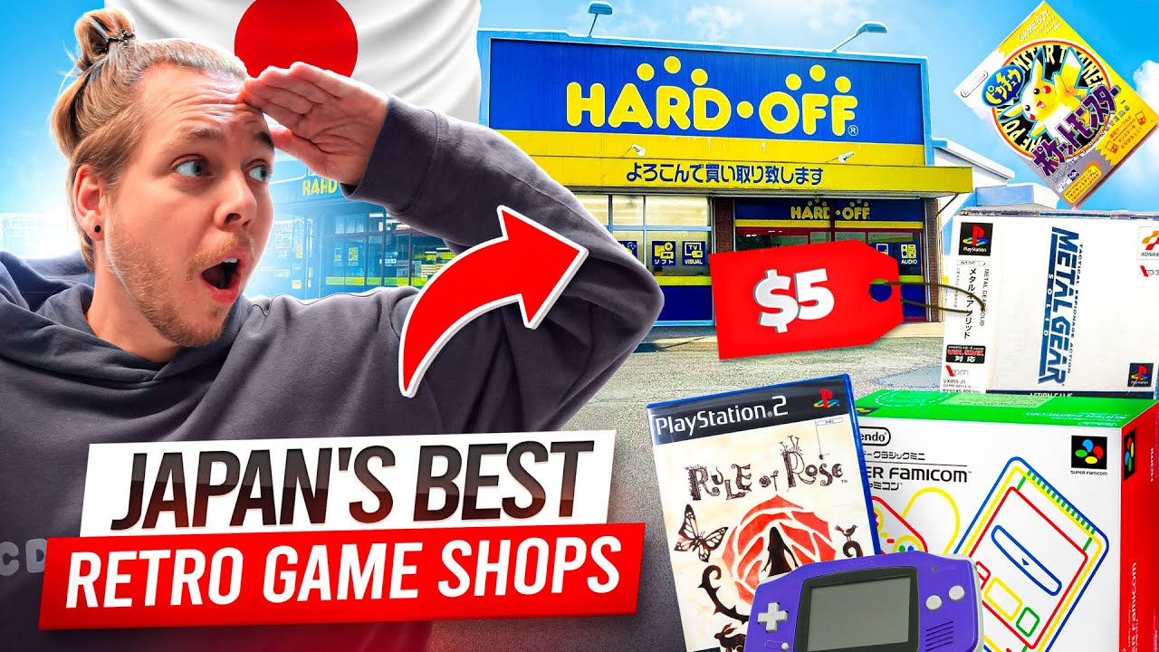 Комиссионные магазины за пределами Токио — это совсем другое дело | Retro Game Hunting Japan