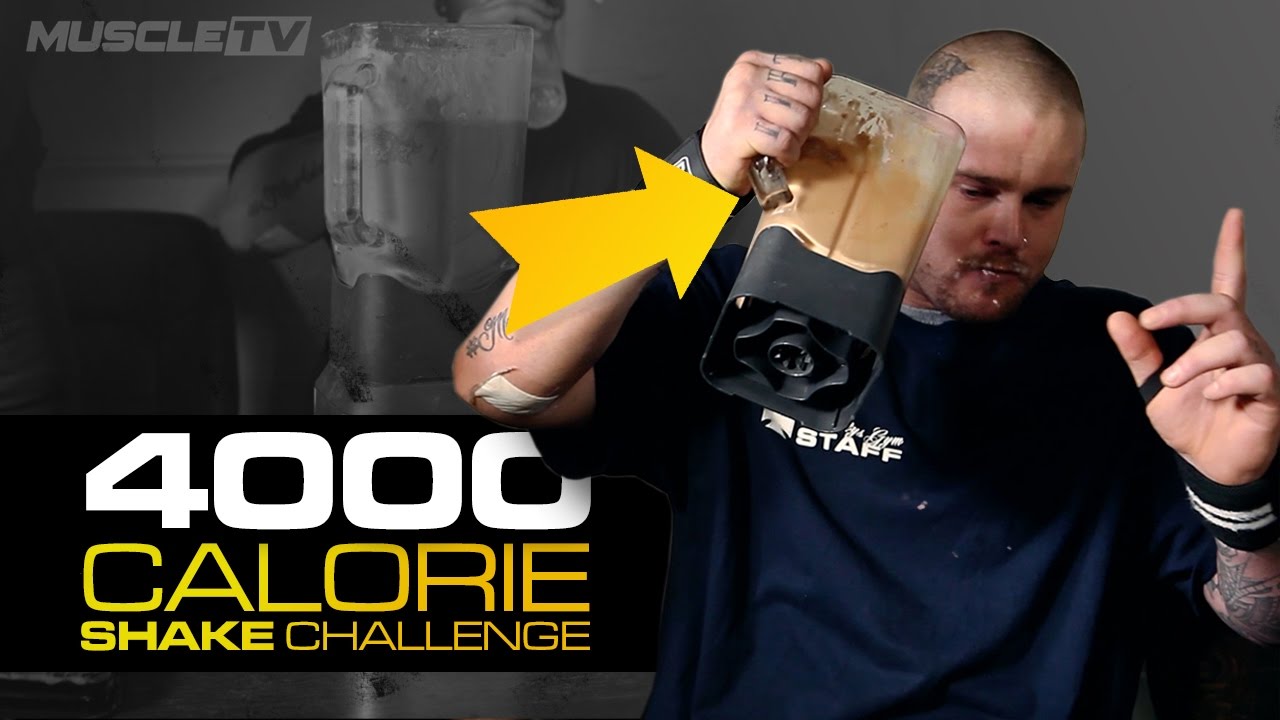 4000 Calorie Shake Challenge!