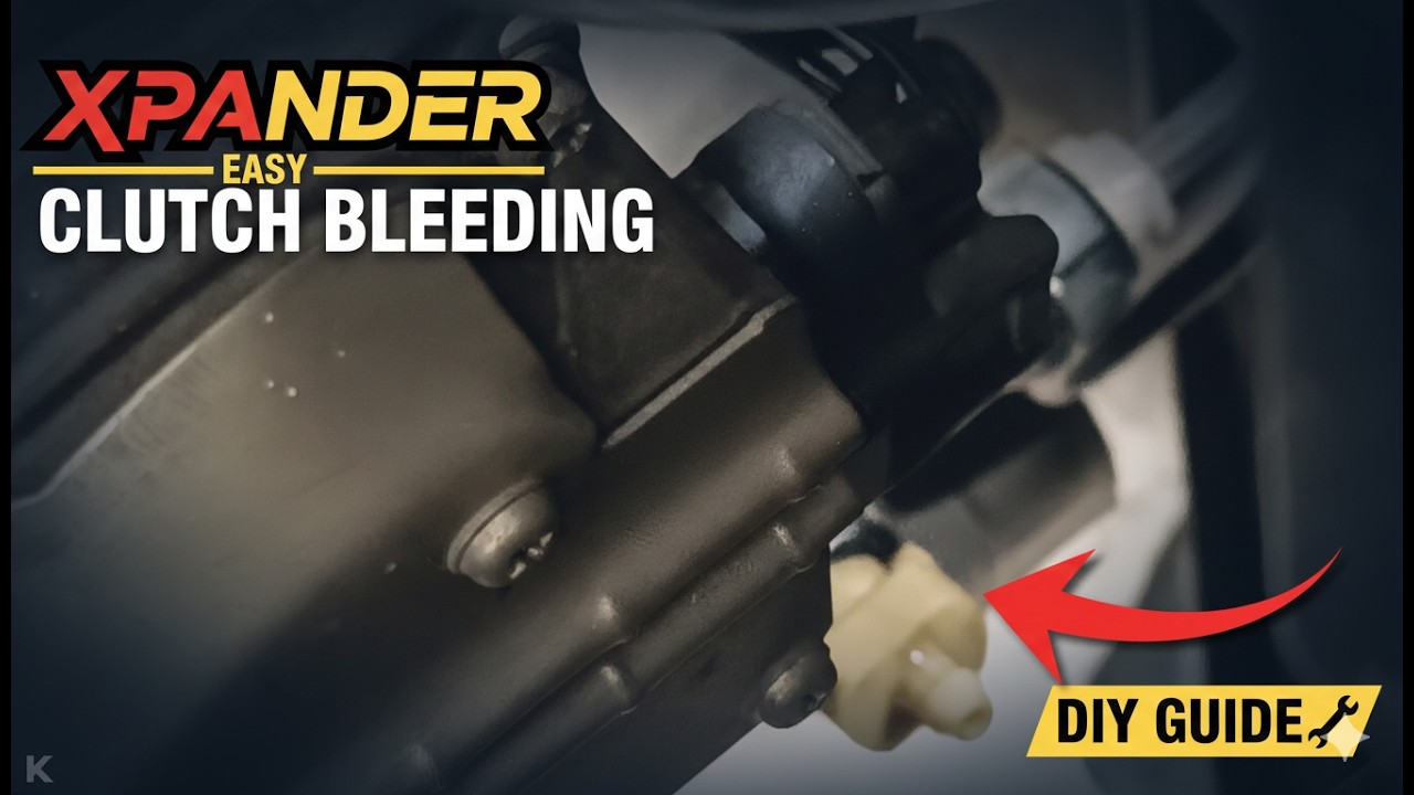How to Bleed Xpander Clutch ALONE (No Assistant Needed!)