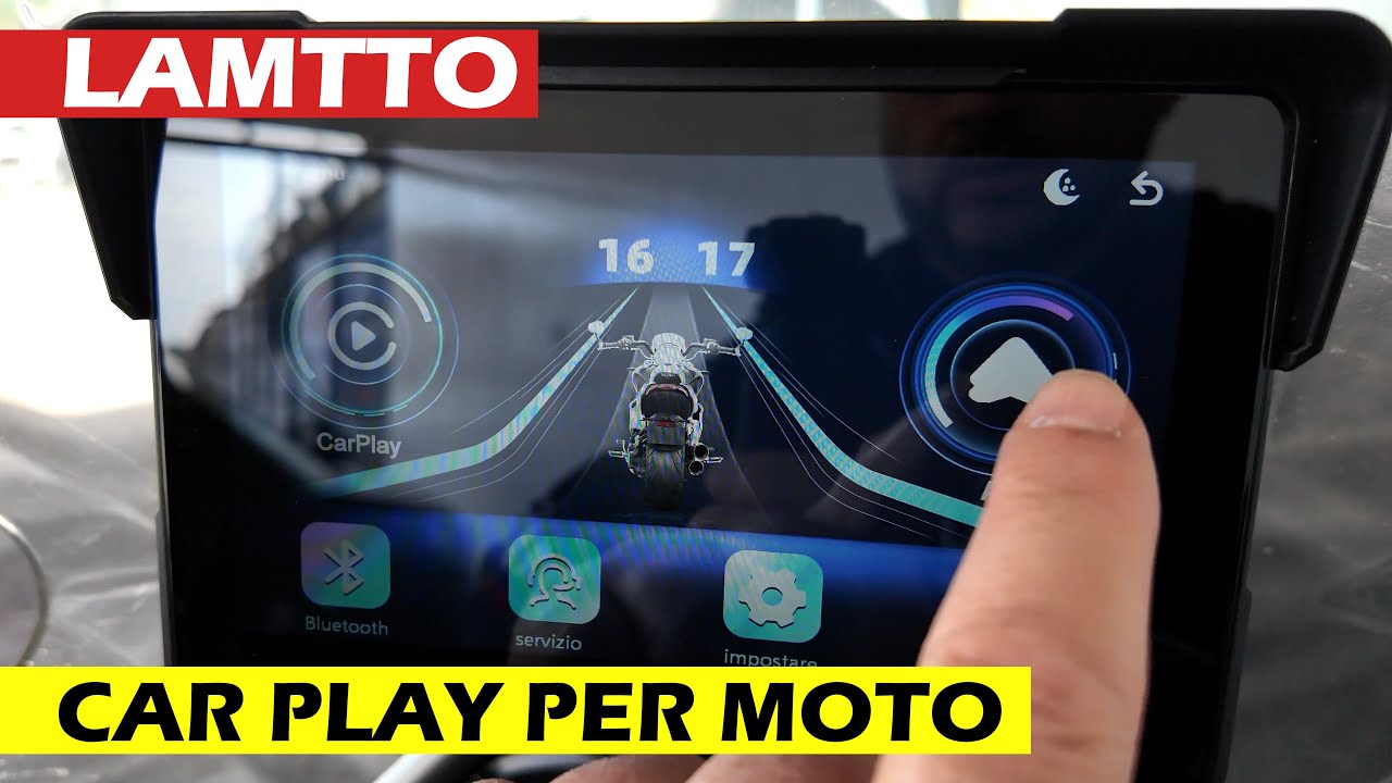 IL CAR PLAY PER LA MOTO è LAMTTO