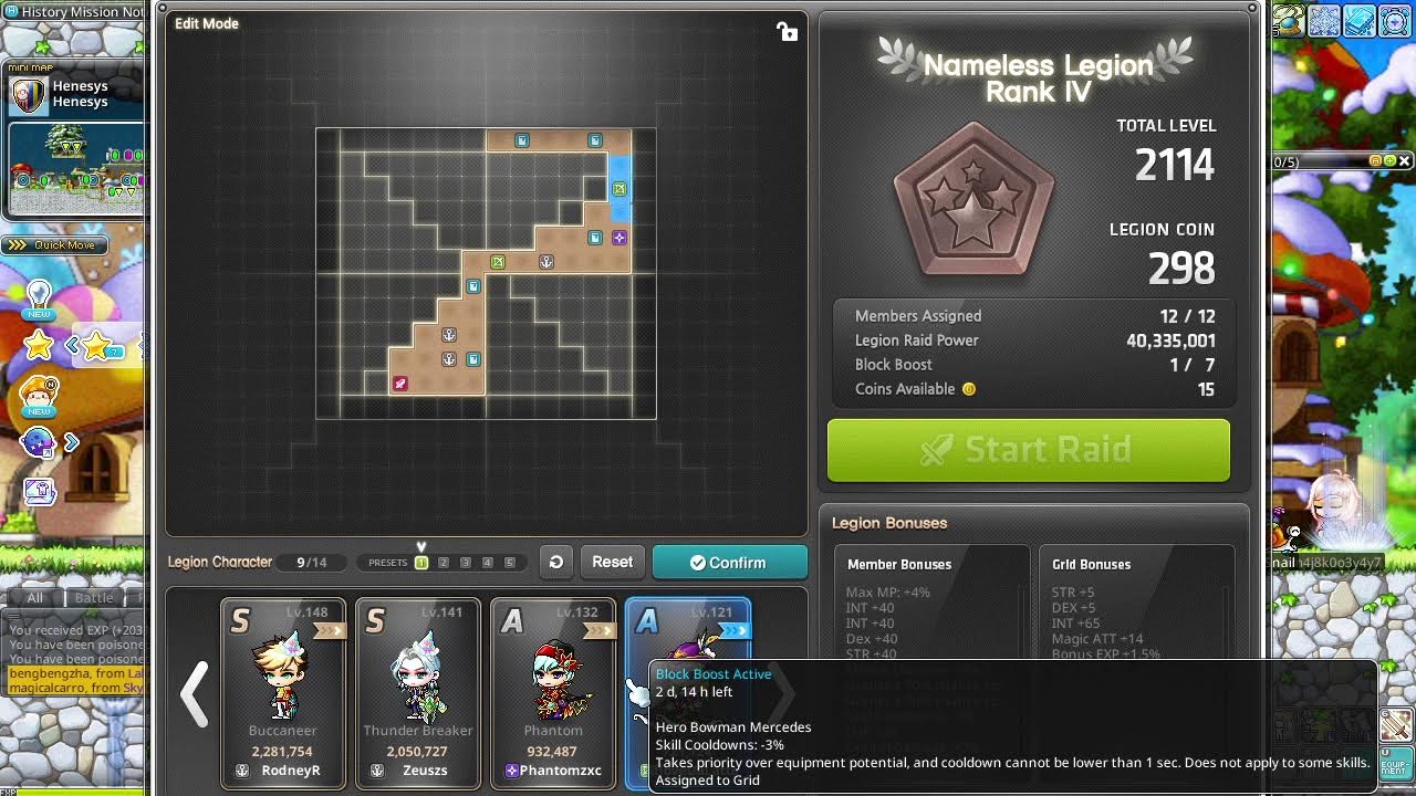 MapleStory N - Thunder Breaker leveling up