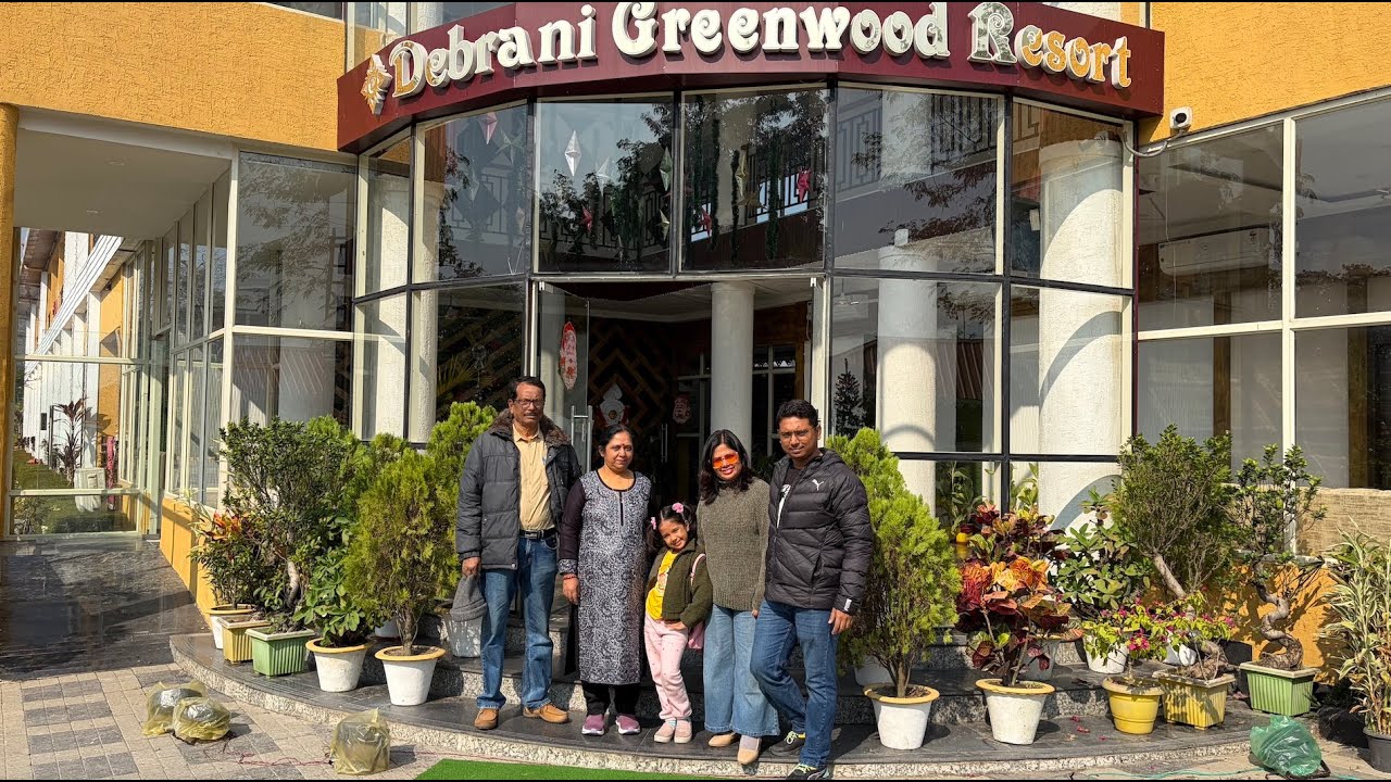 Christmas Evening at Jaldapara National Park 🎄 | Family Trip to Debarani Greenwood Resort |