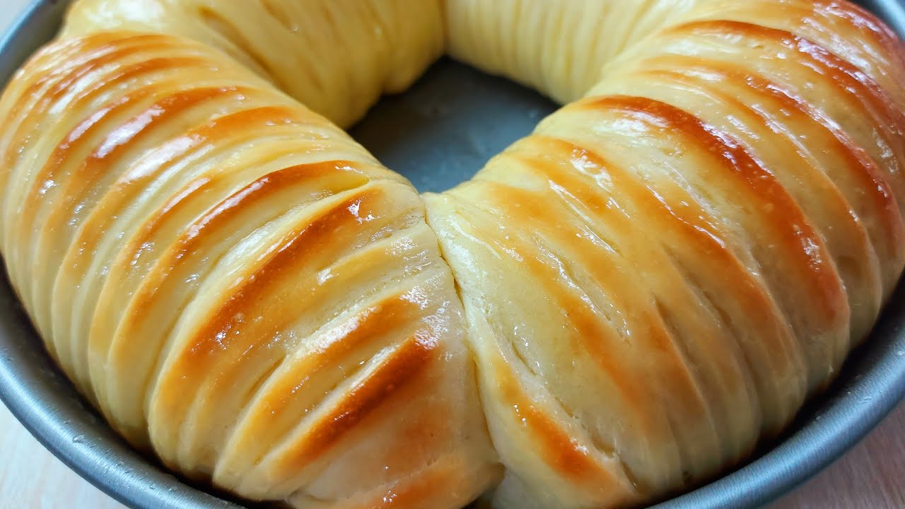 pão Novelo de Lã ❤SEM SOVAR  pão caseiro fofinho e fácil
