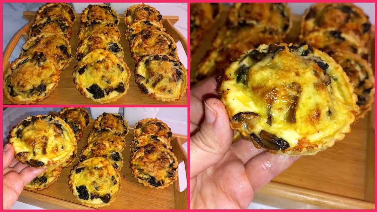 أروع ميني كيش لمائدتكم الرمضانية🌙😋بعجينة ناجحة وحشوة مميزة بدون لحم أو دجاج مذاق يهببل كلشي عجبهم 😍👌